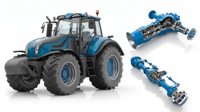 Bạc đạn được thiết bộ truyền động đầu kéo