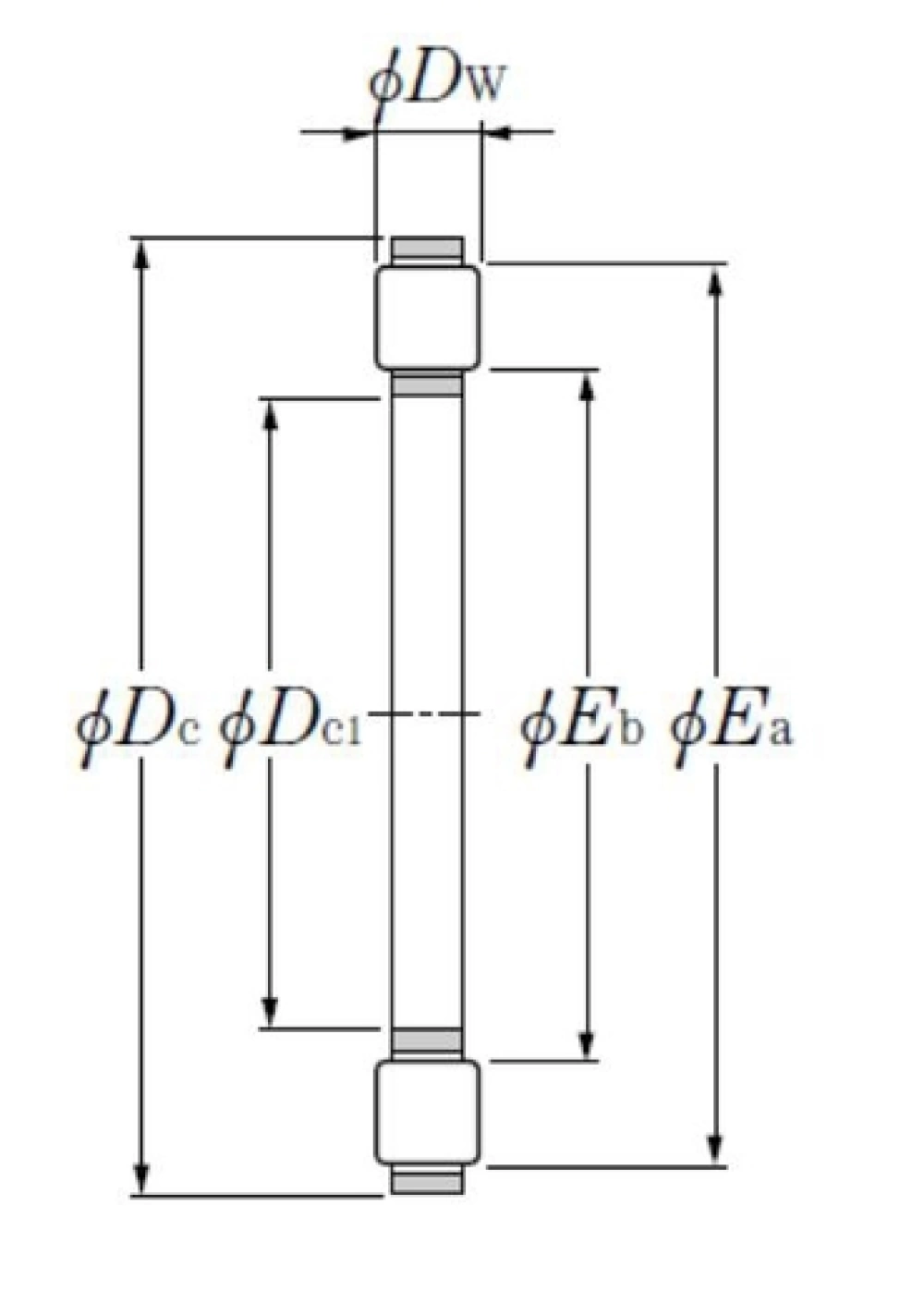 Bạc đạn NTN K81110T2