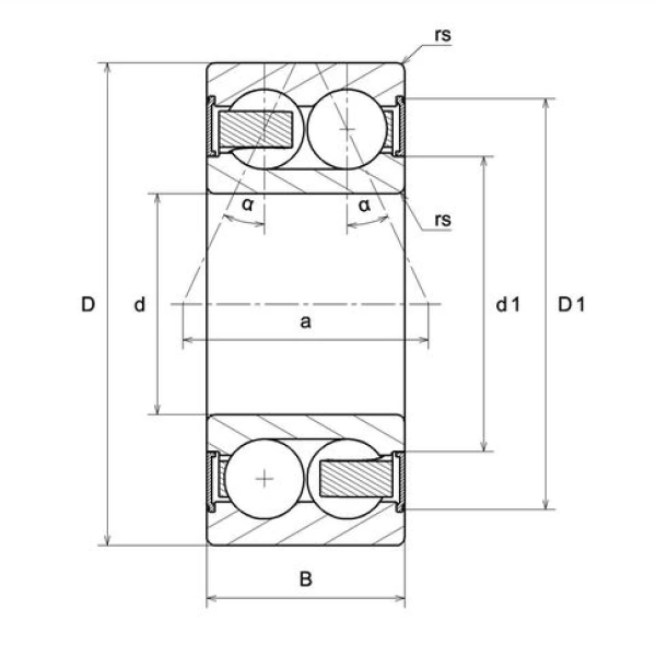 Bạc đạn NTN 5206ZZG15