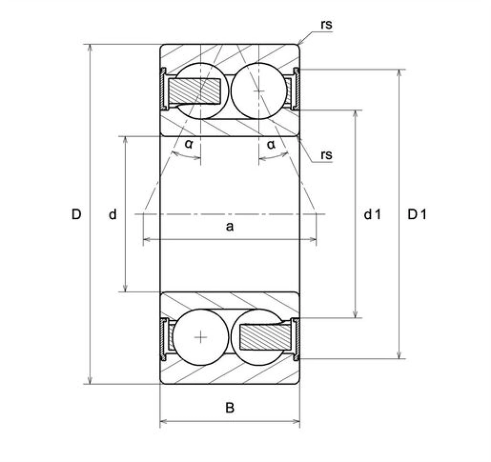 Bạc đạn NTN 5206ZZG15