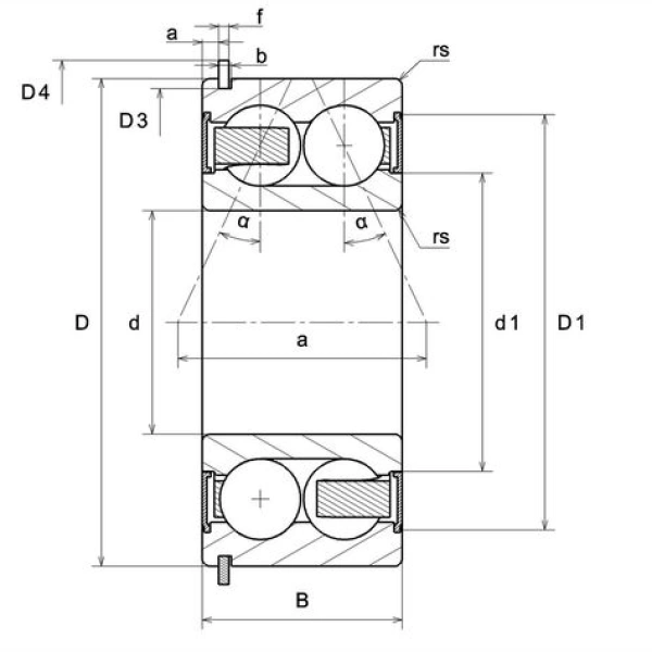 Bạc đạn NTN 5206NRZZG15