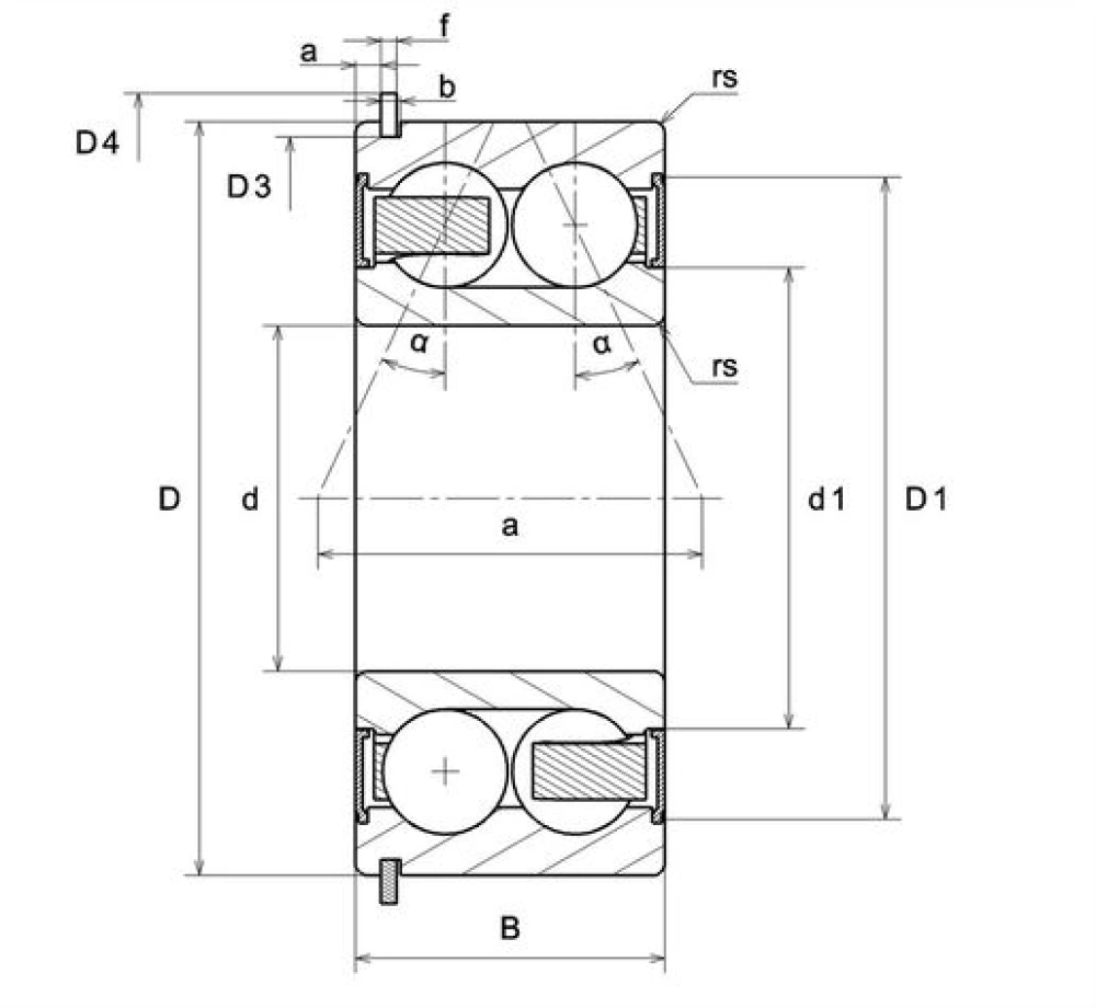 Bạc đạn NTN 5206NRZZG15