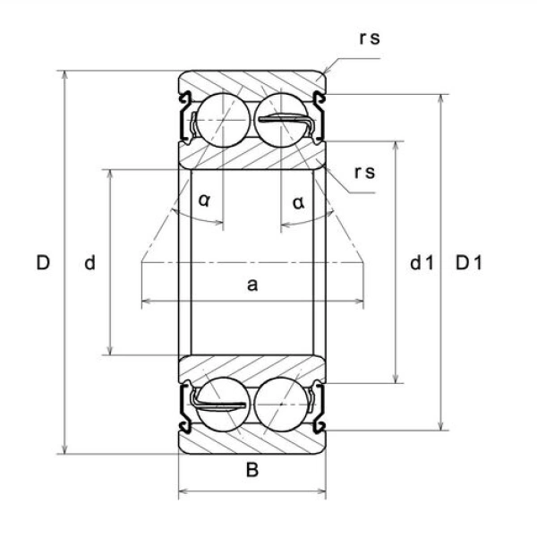 Bạc đạn NTN 5206CZZ/2AS