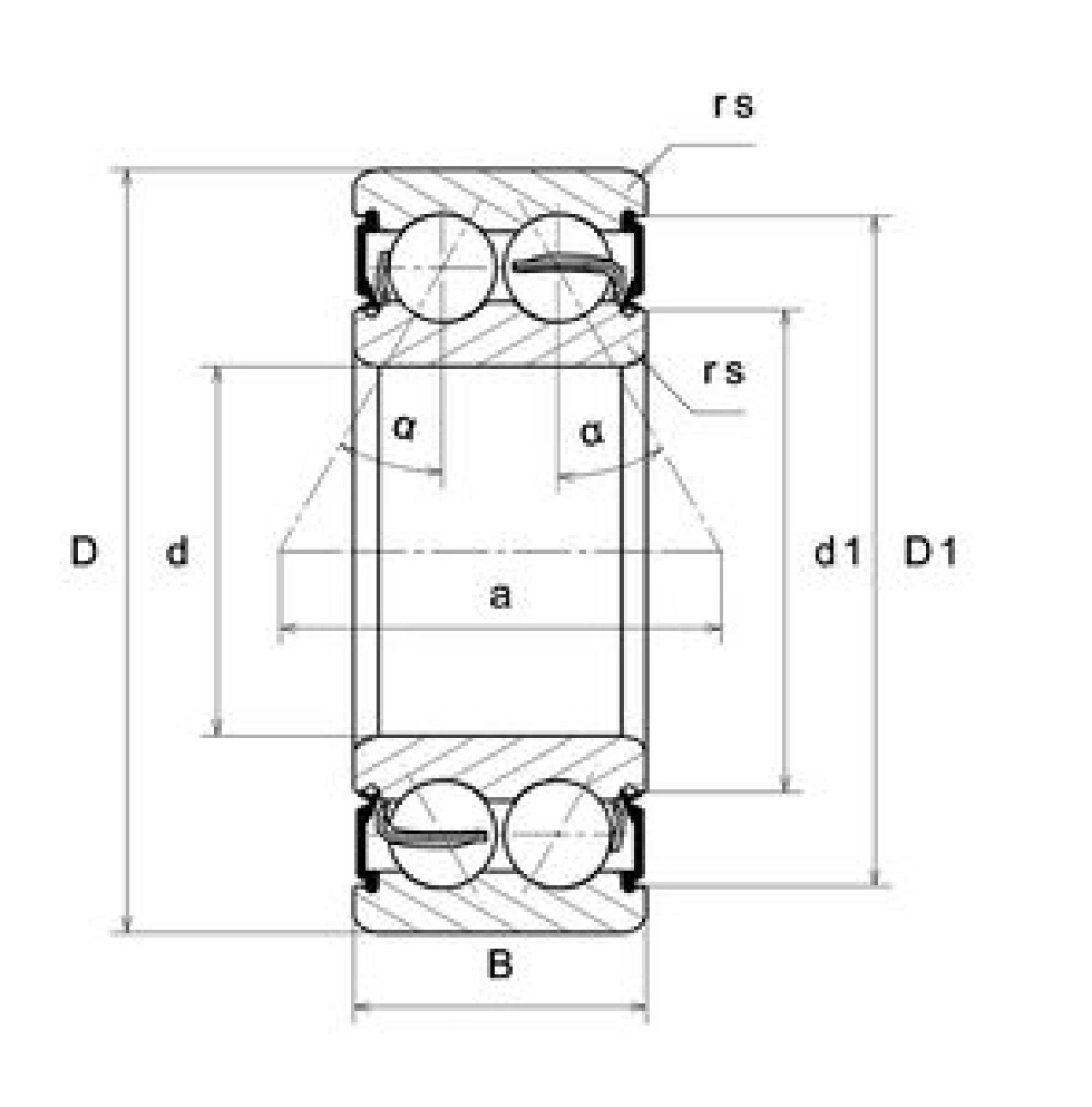 Bạc đạn NTN 5206CLLU/2AS