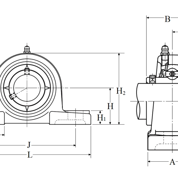 Gối đỡ NTN C-UCP208D1