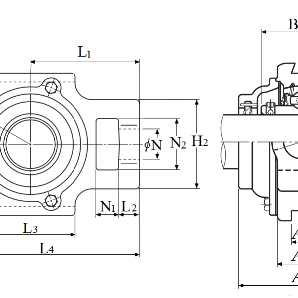 Gối đỡ NTN C-UCT210