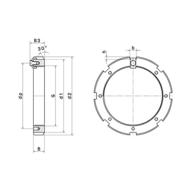 Đai ốc HM3044