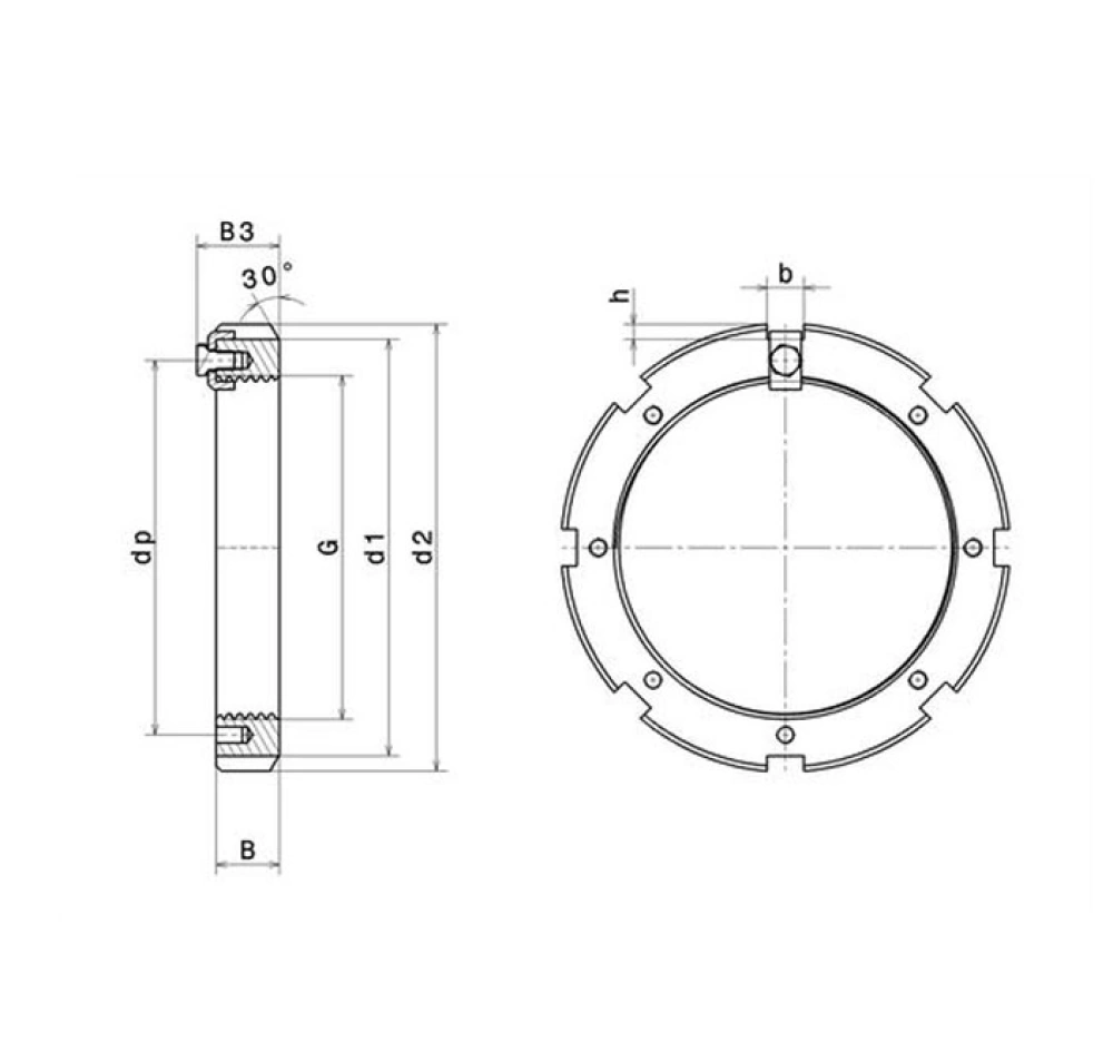 Đai ốc HM3044