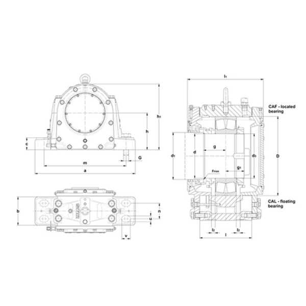 Gối đỡ NTN SNOE234-2DCAF
