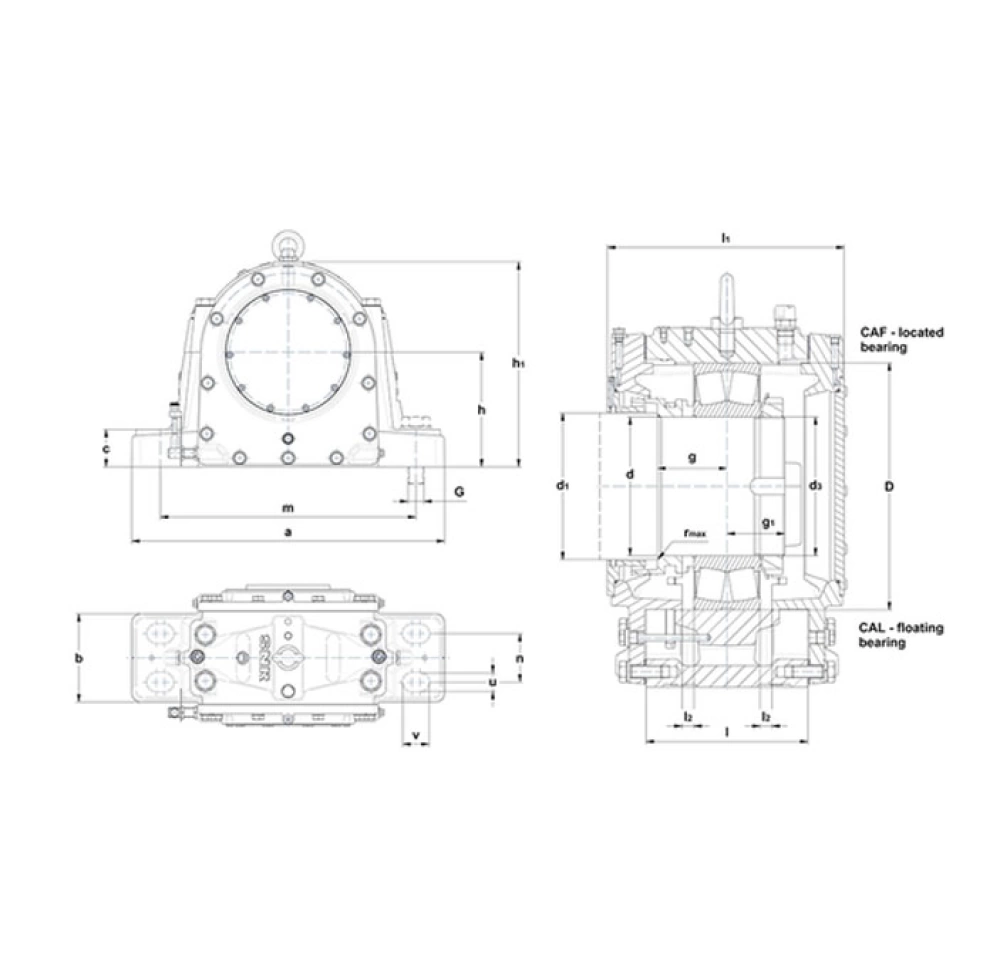 Gối đỡ NTN SNOE234-2DCAF
