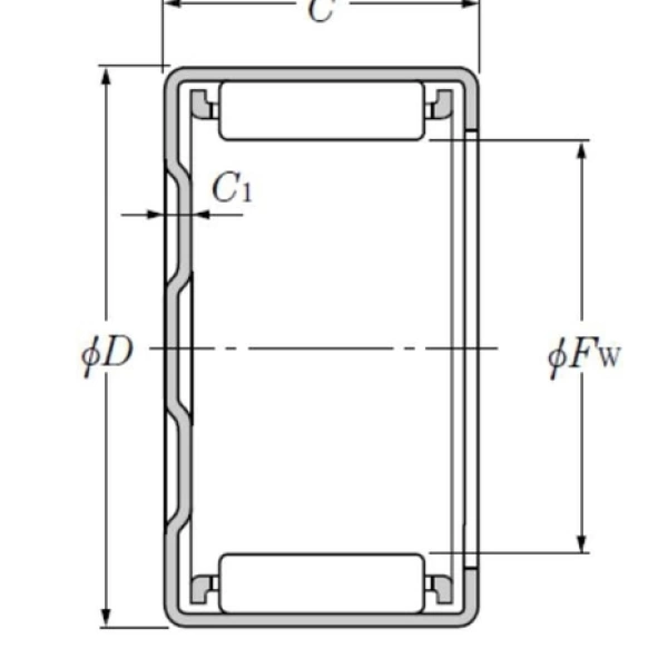 Bạc đạn NTN BK1412