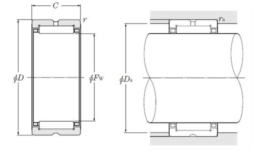 Bạc đạn NTN RNA4902R