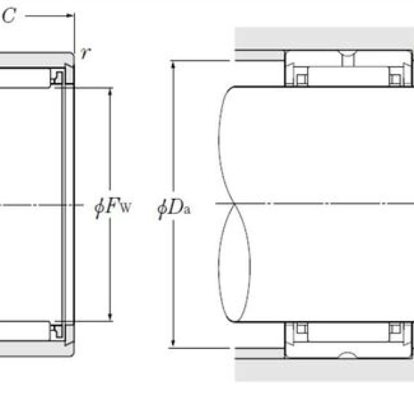 Bạc đạn NTN NKS20